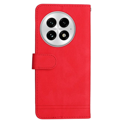 For OnePlus 13 Wallet Case Skin Touch Leather Phone Cover Tree Pattern Hardware