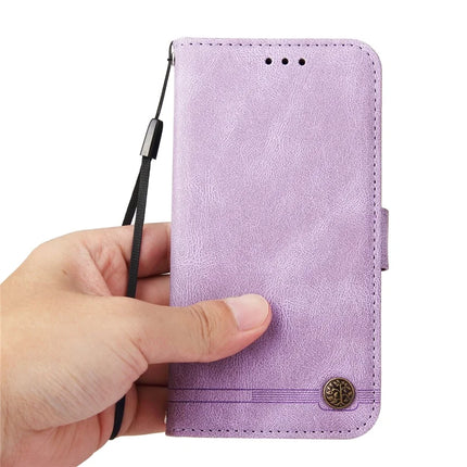 For OnePlus 13 Wallet Case Skin Touch Leather Phone Cover Tree Pattern Hardware