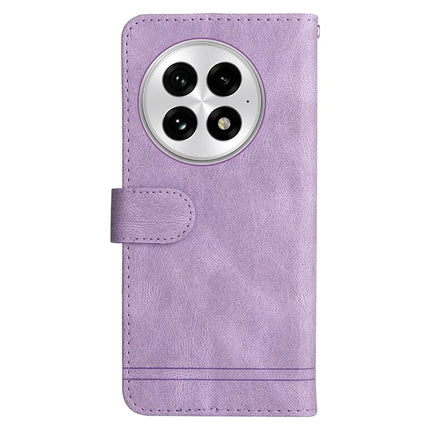 For OnePlus 13 Wallet Case Skin Touch Leather Phone Cover Tree Pattern Hardware