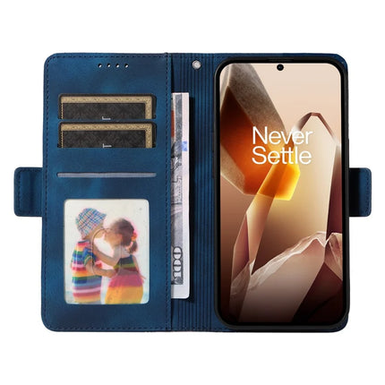 For OnePlus 13 Case PU Leather Phone Cover Rhombus Starry Imprinted