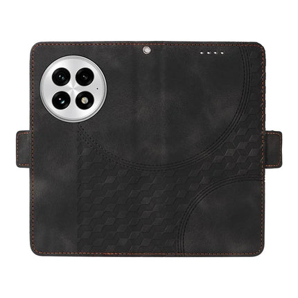 For OnePlus 13 Case PU Leather Phone Cover Rhombus Starry Imprinted