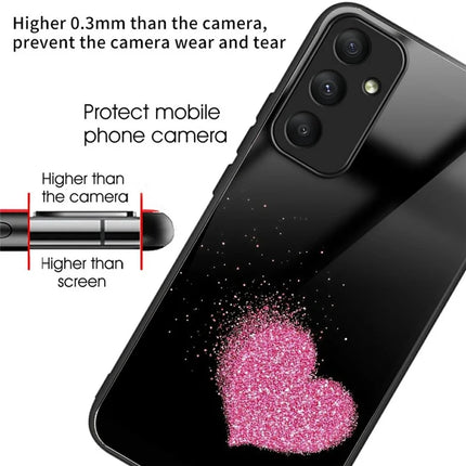 For Samsung Galaxy A16 5G  /  4G Case Pattern Printing Tempered Glass TPU Drop-Proof Phone Cover