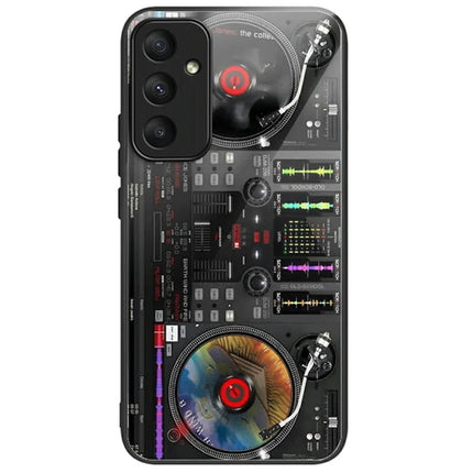 For Samsung Galaxy A36 5G Case Tempered Glass TPU Drop-Proof Phone Cover Pattern Printing - Music