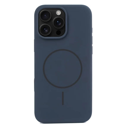 For iPhone 16 Pro Max Case Compatible with MagSafe Liquid Silicone Phone Back Cover with Camera Button