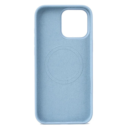 For iPhone 16 Pro Max Case Compatible with MagSafe Liquid Silicone Phone Back Cover with Camera Button