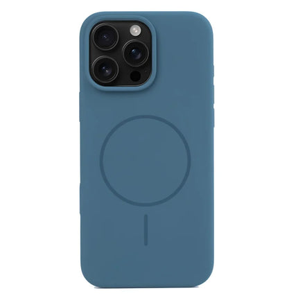 For iPhone 16 Pro Max Case Compatible with MagSafe Liquid Silicone Phone Back Cover with Camera Button