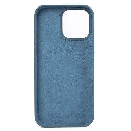 For iPhone 16 Pro Max Case Compatible with MagSafe Liquid Silicone Phone Back Cover with Camera Button