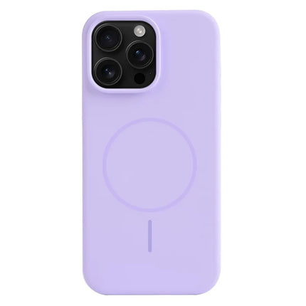 For iPhone 16 Pro Case Compatible with MagSafe Liquid Silicone Phone Back Cover with Camera Button