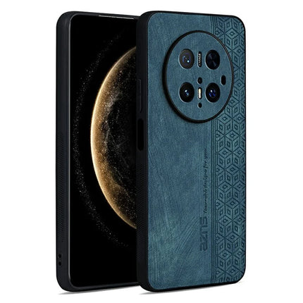 AZNS For Huawei Mate 70 Pro Case Protective PU Leather Covered TPU Phone Shell - Green