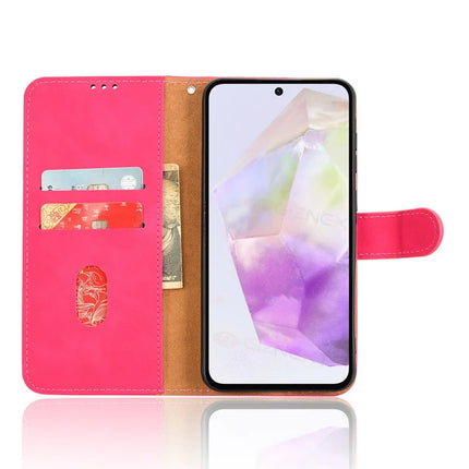 For Samsung Galaxy A26 5G Leather Case Skin-Feel Anti-Drop Wallet Flip Phone Cover