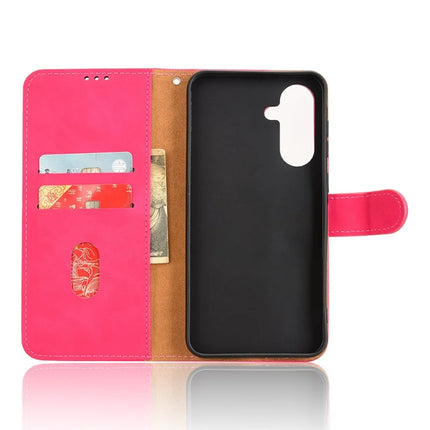 For Samsung Galaxy A26 5G Leather Case Skin-Feel Anti-Drop Wallet Flip Phone Cover