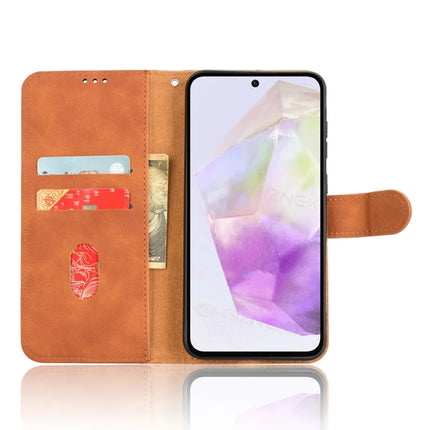 For Samsung Galaxy A26 5G Leather Case Skin-Feel Anti-Drop Wallet Flip Phone Cover