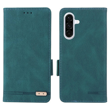For Samsung Galaxy A26 5G Case Leather Wallet Flip Phone Cover with Hardware Decor - Blue