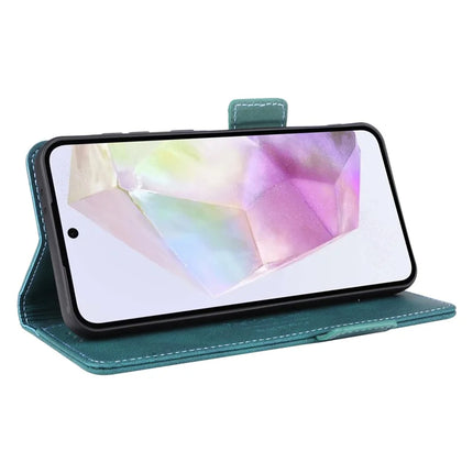 For Samsung Galaxy A56 5G Case Leather Wallet Flip Phone Cover with Hardware Decor