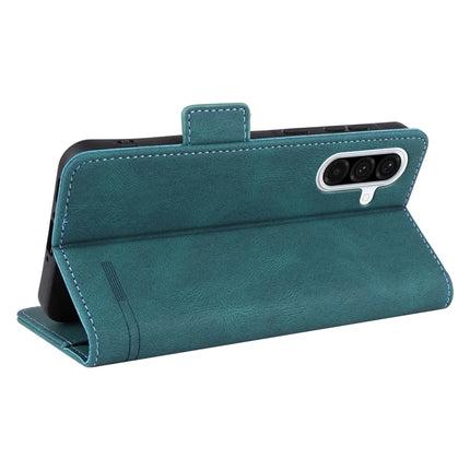 For Samsung Galaxy A56 5G Case Leather Wallet Flip Phone Cover with Hardware Decor