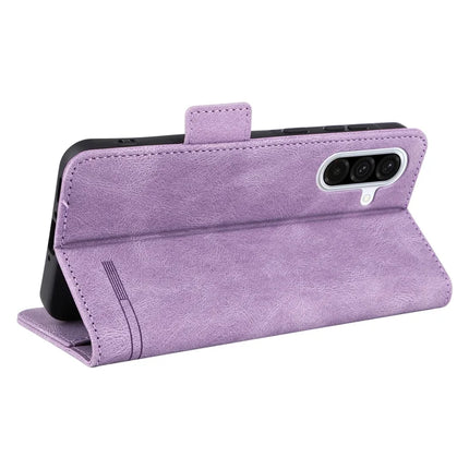 For Samsung Galaxy A56 5G Case Leather Wallet Flip Phone Cover with Hardware Decor