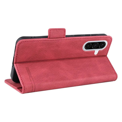 For Samsung Galaxy A56 5G Case Leather Wallet Flip Phone Cover with Hardware Decor