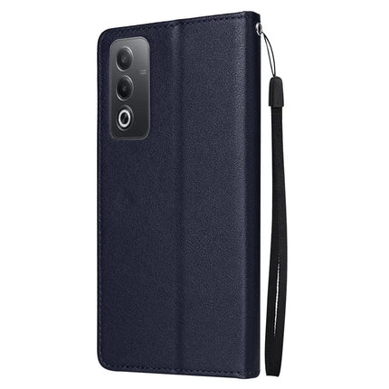 Wallet Phone Case for Oppo A80 5G / A3 Pro (India) 5G / A3 Pro (Global) 5G / K12x 5G (India) / A3x 5G (China) PU Leather Phone Cover