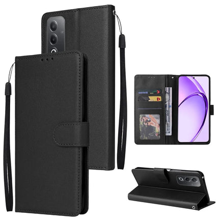 Wallet Phone Case for Oppo A80 5G / A3 Pro (India) 5G / A3 Pro (Global) 5G / K12x 5G (India) / A3x 5G (China) PU Leather Phone Cover