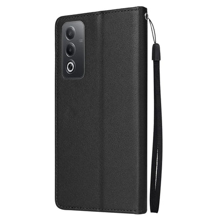 Wallet Phone Case for Oppo A80 5G / A3 Pro (India) 5G / A3 Pro (Global) 5G / K12x 5G (India) / A3x 5G (China) PU Leather Phone Cover