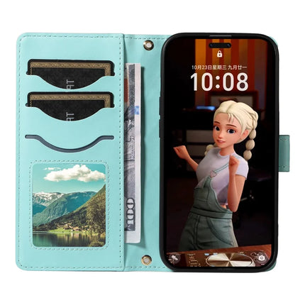 For Honor Magic7 Pro 5G Wallet Case Rhombus Leather Phone Cover with Strap