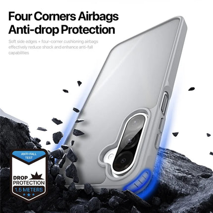 For Samsung Galaxy A26 5G Case DUX DUCIS Yind Series Matte Anti-fingerprint TPU+PC Phone Back Cover