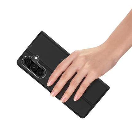 For Samsung Galaxy A26 5G Case DUX DUCIS Skin Pro Series Leather Cover Card Holder