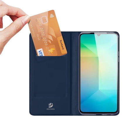 For Samsung Galaxy A26 5G Case DUX DUCIS Skin Pro Series Leather Cover Card Holder