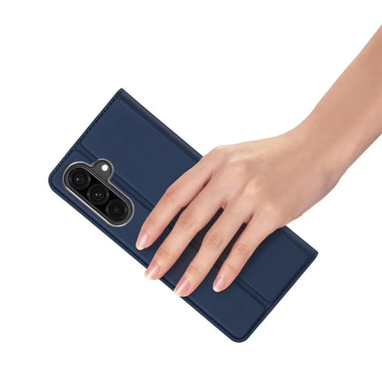 For Samsung Galaxy A26 5G Case DUX DUCIS Skin Pro Series Leather Cover Card Holder