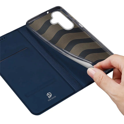 For Samsung Galaxy A26 5G Case DUX DUCIS Skin Pro Series Leather Cover Card Holder