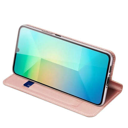 For Samsung Galaxy A26 5G Case DUX DUCIS Skin Pro Series Leather Cover Card Holder