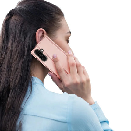 For Samsung Galaxy A26 5G Case DUX DUCIS Skin Pro Series Leather Cover Card Holder