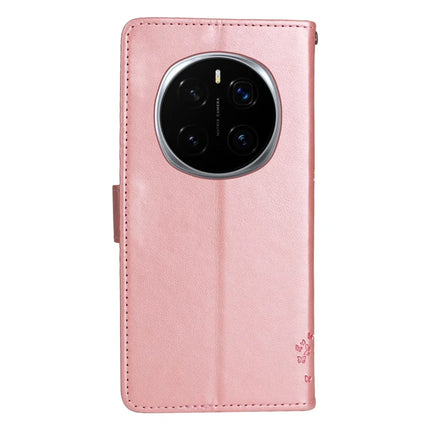 For Honor Magic7 Pro 5G Cat Tree Pattern Flip Leather Phone Cover Stand