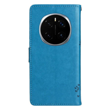 For Honor Magic7 Pro 5G Cat Tree Pattern Flip Leather Phone Cover Stand