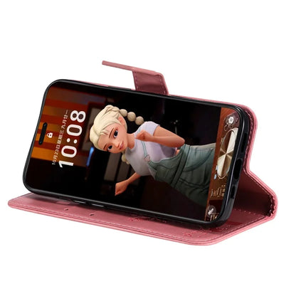 For Honor Magic7 Pro 5G Cat Tree Pattern Flip Leather Phone Cover Stand