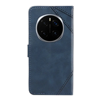For Honor Magic7 Pro 5G Leather Case Geometric Line Wallet Phone Cover with Wrist Strap