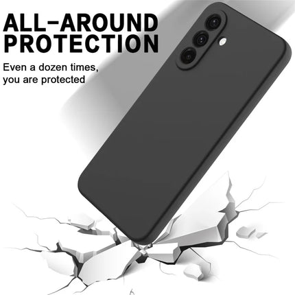 For Samsung Galaxy A26 5G Case Liquid Silicone Phone Back Cover with Hand Strap