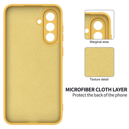 For Samsung Galaxy A26 5G Case Liquid Silicone Phone Back Cover with Hand Strap