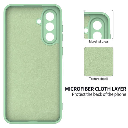 For Samsung Galaxy A26 5G Case Liquid Silicone Phone Back Cover with Hand Strap