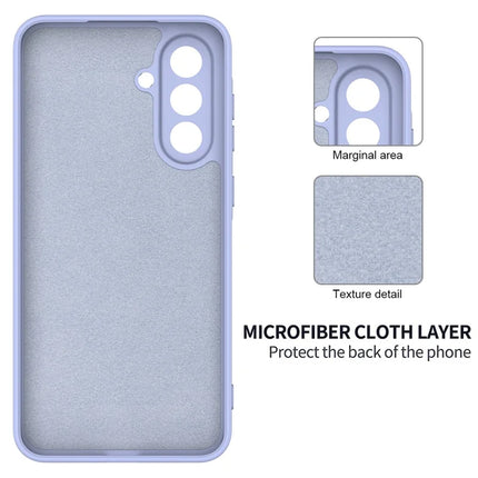 For Samsung Galaxy A26 5G Case Liquid Silicone Phone Back Cover with Hand Strap