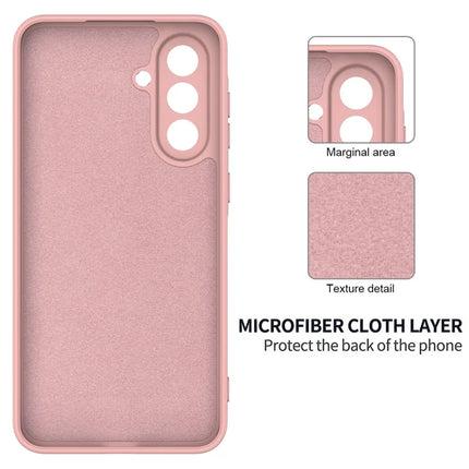 For Samsung Galaxy A26 5G Case Liquid Silicone Phone Back Cover with Hand Strap