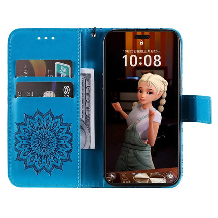 For Honor Magic7 Pro 5G Leather Wallet Case Sunflower Imprinted Phone Cover