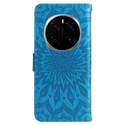 For Honor Magic7 Pro 5G Leather Wallet Case Sunflower Imprinted Phone Cover