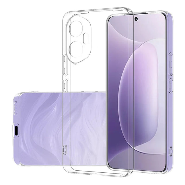 For Honor 300 Clear Phone Case Ultra-Thin Flexible TPU Back Cover