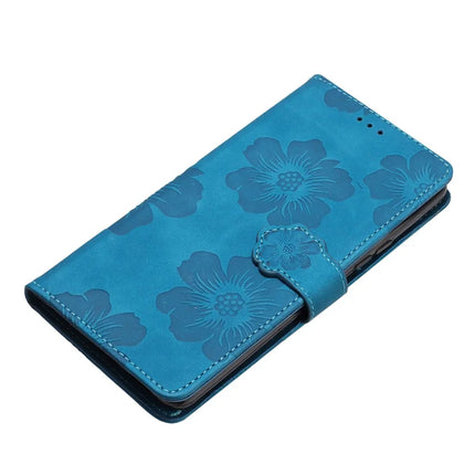 For Samsung Galaxy A36 5G Case Flower Design Leather Wallet Phone Cover with Wrist Strap