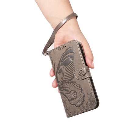 For Honor Magic7 Pro 5G Case Butterfly Pattern PU Leather Folio Flip Phone Cover