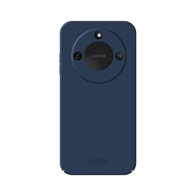 For Honor X60 5G MOFI JK Qin Series Skin-Touch Matte Phone Case Acrylic+TPU Shockproof Cover - Blue