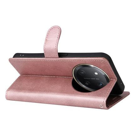 For Honor X60 Pro 5G / Magic7 Lite 5G / X9c 5G Case Solid Color Leather Mobile Cover Wallet Stand with Strap