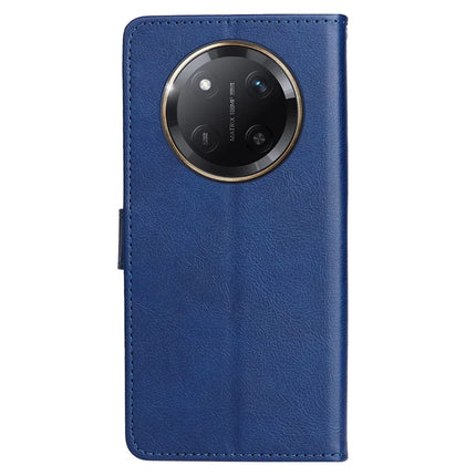 For Honor X60 Pro 5G / Magic7 Lite 5G / X9c 5G Case Solid Color Leather Mobile Cover Wallet Stand with Strap