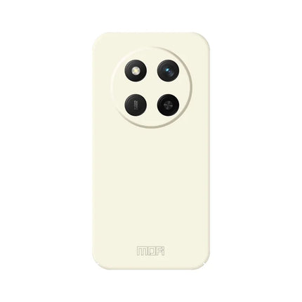 For Honor X60 Pro 5G MOFI JK Qin Series Skin-Touch Matte Phone Case Acrylic+TPU Shockproof Cover - Beige